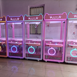Machine <span class=keywords><strong>de</strong></span> poupée d'arcade électronique <span class=keywords><strong>de</strong></span> machine <span class=keywords><strong>de</strong></span> grue <span class=keywords><strong>de</strong></span> griffe à pièces faite sur commande directe d'usine <span class=keywords><strong>pour</strong></span> l'idée <span class=keywords><strong>de</strong></span> cadeau <span class=keywords><strong>de</strong></span> centre commercial <span class=keywords><strong>des</strong></span> enfants - Product Image 3