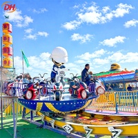 Équipement de terrain de jeux extérieur Liangzi Action, Nouvelle Brevetée Attraction de parc d'attractions à thème moto Disc O Ride 15KW pour parc familial