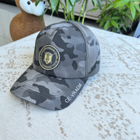 Gorra Trucker de Camuflaje Personalizada al por Mayor con Logo, Parche Vintage, Gorra de Malla de 6 Paneles de Alta Calidad para Deporte al Aire Libre