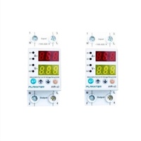 PLVAD40-63A 230V AC Protecteur automatique de surtension/sous-tension sur rail DIN SVC avec double affichage LED, capacité 0,5 kVA, monophasé Pugao