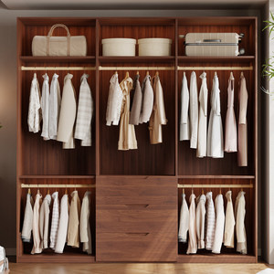 Armario de Madera Maciza: Armario de Roble de Estilo Vintage para Dormitorios Pequeños, con Unidades de Almacenamiento Modulares sin Tiradores - Product Image 3