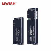 Alimentation électrique pour bande LED MWISH 220V vers 12V 24V avec capteur de mouvement et connecteur Dupont pour éclairage de placard et de garde-robe