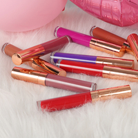 Vente en gros de rouge à lèvres mat longue durée à label privé personnalisé, 41 couleurs, naturel, végétalien, imperméable, rouge à lèvres liquide mat