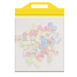 Bolsa Transparente con Ventana y Base |   Cierre hermético de calidad alimentaria y impresión de logotipo personalizado - Product Image 2