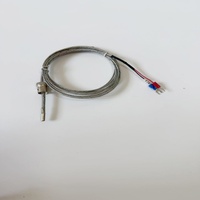 Sonde thermocouple à clip de ressort type K et type J, câble de 2 m, 0-600 ℃   pour machine de moulage par injection de plastique