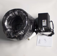 Kit de lumière étoile scintillante pour piscine à fibre optique RVB sous-marine IP65