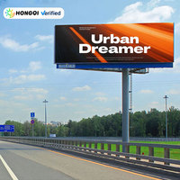 HONGQOI 6000cd Haute luminosité 960 * 960mm P4 P5 P6 P8 Panneau mural LED Écran publicitaire LED extérieur Écran d'affichage LED