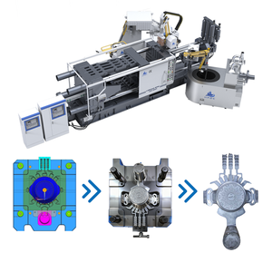 Solución de Fundición a Presión para Carcasas de Lámparas de Aleación de <span class=keywords><strong>Magnesio</strong></span> y Aluminio, Línea de Producción de Fundición a Presión en Cámara Fría de Alta Presión de <span class=keywords><strong>400</strong></span> Toneladas - Product Image 3