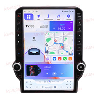 14.5 pouces multimédia autoradio stéréo nouvel écran Android lecteur DVD de voiture pour Dodge RAM 2013-2018