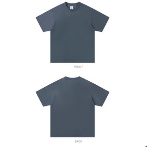 T-shirt girocollo basic da uomo YIYI, personalizzabile con stampa serigrafica, tinta unita, senza marchio, in tessuto morbido. - Product Image 3