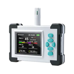 Датчик пыли laster рассеяния PM2.5 6-канальный счетчик частиц качества воздуха для контроля уровня сахара в крови с 999 запись данных
