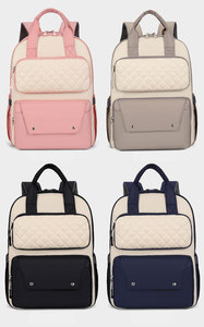 <span class=keywords><strong>Bolsa</strong></span> de almacenamiento multifuncional personalizada Fuliya para bebés, mochila portátil impermeable de tela Oxford para pañales, <span class=keywords><strong>bolsa</strong></span> de <span class=keywords><strong>maternidad</strong></span> con aislamiento térmico - Product Image 2
