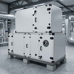 Unité de traitement d'air industrielle à double pont, système de ventilation CVC, équipement modulaire de traitement d'air pour usage commercial - Product Image 1