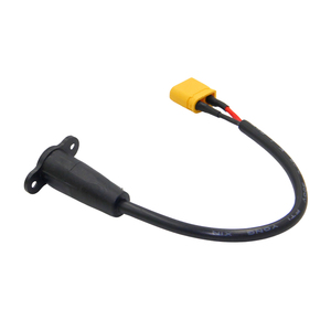 Câble de connecteur de port de charge pour trottinette 48 V pour Kukirin G2 Pro G2 Max, accessoire de remplacement en plastique noir - Product Image 3