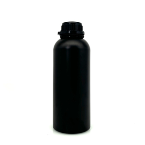 Bouteilles en aluminium <span class=keywords><strong>noir</strong></span> mat 250 ml 500 ml pour emballage d'huiles essentielles, conteneur métallique pour cosmétiques avec bouchon inviolable et bouchon de protection - Product Image 4