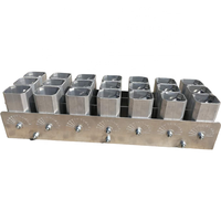 Supports de mortier pour feux d'artifice en aluminium de 2 pouces, 21 coups, haute qualité, prix usine