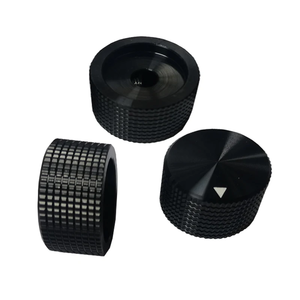 25*15mm bouton en aluminium massif HiFi haut de gamme <span class=keywords><strong>Audio</strong></span> AMP DAC <span class=keywords><strong>CD</strong></span> potentiomètre contrôle du Volume 6mm arbre CNC usiné anodisé - Product Image 3