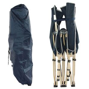 Lit de camping pliant moderne en PVC Oxford 600D pour l'extérieur, <span class=keywords><strong>livraison</strong></span> immédiate, chaise longue avec cadre en acier, pour hôpital et parc, lit de camp - Product Image 5