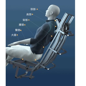 Massage Chair 61 Airbags SL Guide Rail 4D Robotic Hand Full Body Massage Home Use - Product Image 1