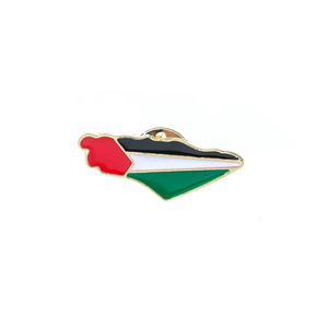 Venta al por mayor personalizado <span class=keywords><strong>Palestina</strong></span> Pin Save <span class=keywords><strong>Gaza</strong></span> Free Palestinos broche bufanda pulsera esmalte insignia país bandera solapa artesanías de Metal - Product Image 3