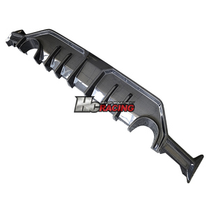 Difusor Trasero de Parachoques de Fibra de Carbono Seca Negra HCR Personalizado al por Mayor para Toyota GR Yaris 2025+ - Product Image 6