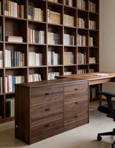 Cassettiera Grande con Ampio Spazio di Archiviazione, Facile da Montare, Cassetti con Maniglie Nere, Mobile Moderno a 6 Cassetti per Soggiorno, Casa, Bar, Stile Rustico Convertibile - Product Image 4