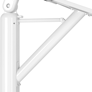 Lámpara Solar LED para Exteriores de 4 Módulos, Doble Aluminio, IP65, Integrada, con Baterías, Alimenta Cámaras CCTV - Product Image 3