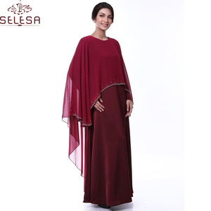 Baju Kurung <span class=keywords><strong>Raya</strong></span> 2020 โมเดิร์น Abaya ชุดมุสลิมผู้หญิง Hijab แฟชั่น Kitenge Designs มุสลิมชุดอิสลาม - Product Image 2
