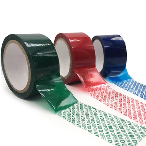 <span class=keywords><strong>2025</strong></span> Làm xáo trộn rõ ràng an ninh túi làm mất hiệu lực Băng Logo in ấn an ninh niêm phong băng cho hộp đóng gói - Product Image 3