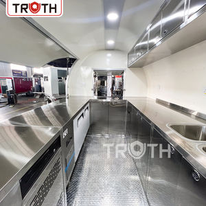 รถขายอาหารเคลื่อนที่ราคาประหยัด พร้อมอุปกรณ์ครบครัน ร้านอาหารสำเร็จรูปในตู้คอนเทนเนอร์ รถขายอาหารเคลื่อนที่ รถขายแซนวิช ทาโก้ กาแฟ - Product Image 3