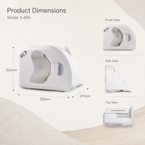 Trancheuse alimentaire domestique 150W avec design pliable pour viande, pain, fromage – Fournisseur OEM et programmes de vente au détail pour appareils électroménagers - Product Image 6