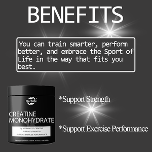 Polvo de Monohidrato de Creatina micronizada, gana músculo magro, mejora el rendimiento y la fuerza y apoya la recuperación del entrenamiento - Product Image 3