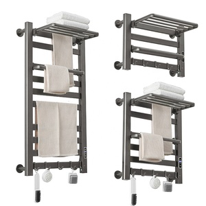 <span class=keywords><strong>Prix</strong></span> de gros OEM de haute qualité <span class=keywords><strong>porte</strong></span>-serviettes <span class=keywords><strong>chauffant</strong></span> aluminium <span class=keywords><strong>mural</strong></span> noir chauffe-serviettes de salle de bain <span class=keywords><strong>porte</strong></span>-serviettes électrique - Product Image 4