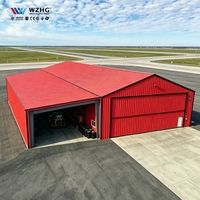 Hangar d'avion en structure acier à construction rapide, EDIFICIO DE ESTRUTURA DE ACO, auvent de stockage modulaire préfabriqué