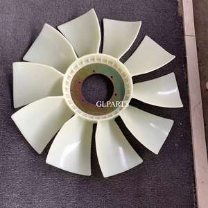 พัดลมระบายความร้อนเครื่องยนต์ดีเซล, พัดลมรถขุด E320D พร้อมใบพัด 10 ใบ เส้นผ่านศูนย์กลางภายใน 145 มม. - Product Image 3