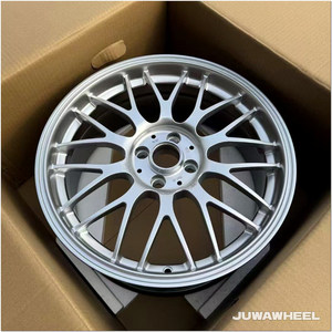 Jantes monobloc forgées 18x8.5J 5x112 5x120 pour VW <span class=keywords><strong>Golf</strong></span> BMW Série <span class=keywords><strong>3</strong></span> 4 5 M2 M3 M4 E46 19 20 21 pouces Hyper Black Deep Dish - Product Image 3