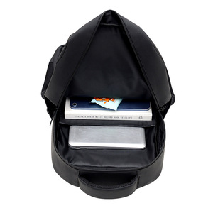 Men's <b>Backpack</b> <b>Large</b> Capacity 20-35L Anti-Theft Outdoor Travel Business Laptop Bag <b>School</b> Bag Solid Color Gray And Black - Product Image 2