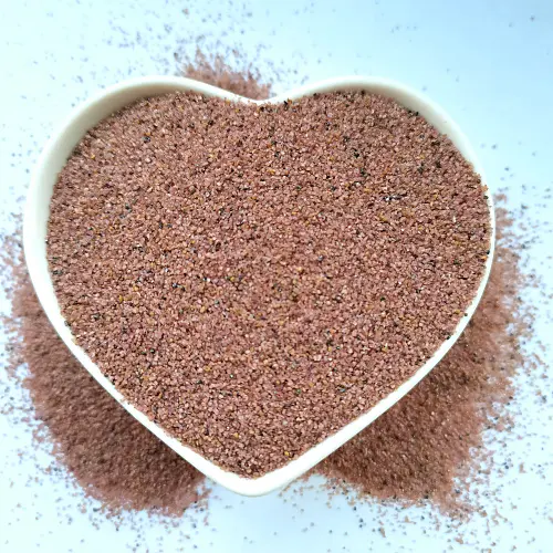 Pink river Garnet Sand 30/60 Mesh 20/40 Mesh in hot selling free sample