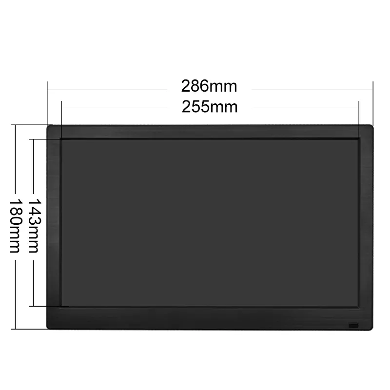 Fabbrica OEM ODM industriale 11.6 pollici Gaming Monitor lcd con plastica IPS VGA TFT portatile per X BOX PS4 gioco full HD display