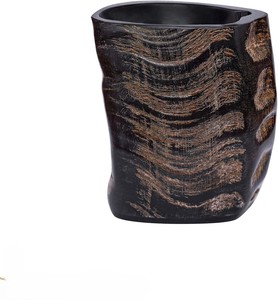 Taza de cuerno de búfalo natural decorativa hecha a mano de alta calidad para coleccionistas de regalos y fanáticos de la historia a precio mayorista - Product Image 5