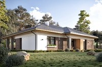 Villa de luxe en acier léger, maison préfabriquée, design moderne, plan d'étage personnalisable