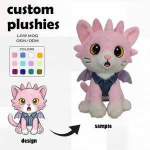 Poupée en peluche personnalisée, modèle réduit haute fidélité, chat tatoué, produit d'exposition d'art, <span class=keywords><strong>Hobby</strong></span> Horse Banban, poupée en peluche de 10 cm, personnalisable - Product Image 6