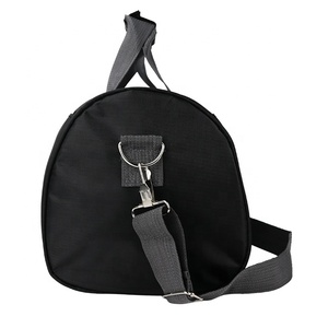Bolsa de lona de gimnasio de gran capacidad personalizada al por mayor, bolsa de hombro portátil resistente al agua con cremallera para viajes, deportes, almacenamiento de comestibles - Product Image 5