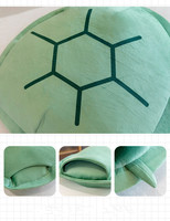 Vente flash : Oreiller en peluche géant en forme de tortue, personnalisable, drôle, énorme, en forme de carapace de tortue, jouet en peluche en stock