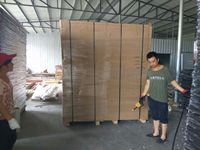Panneaux de porte à persiennes en plastique PVC à ouverture latérale