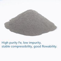 Poudre de fer métallique brute à 99 % de pureté pour matériaux de soudage