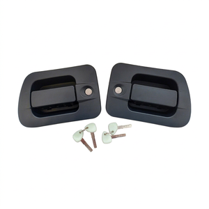 Nouveau Kit de Poignées de Porte en Gros RH-LH (NOIR) en ABS 28,8 cm pour EUROCARGO TECTOR STRALIS - Product Image 1
