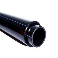 Tuyau d'alimentation en eau haute pression PEHD 6 mm résistant à la corrosion, tuyau de drainage rigide à souder à chaud, fabricant