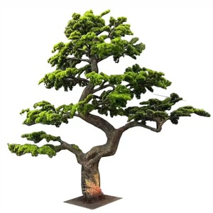 Árbol Artificial de Pino Bonsái de Tamaño Personalizado para Exteriores, Árbol Artificial de Pino para Jardinería y Paisajismo - Product Image 1