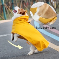 Manteau de Pluie pour Animaux de Compagnie en Gros – Veste Imperméable Active pour Chien en PU, Design Décontracté, Pliable, Coupe-Vent – Toutes Tailles pour Animaux